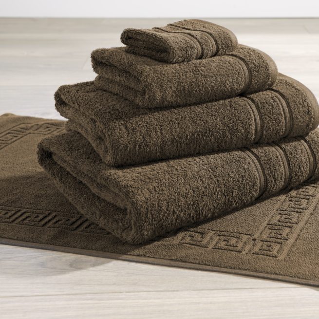 Chocolate Eclipse towels
