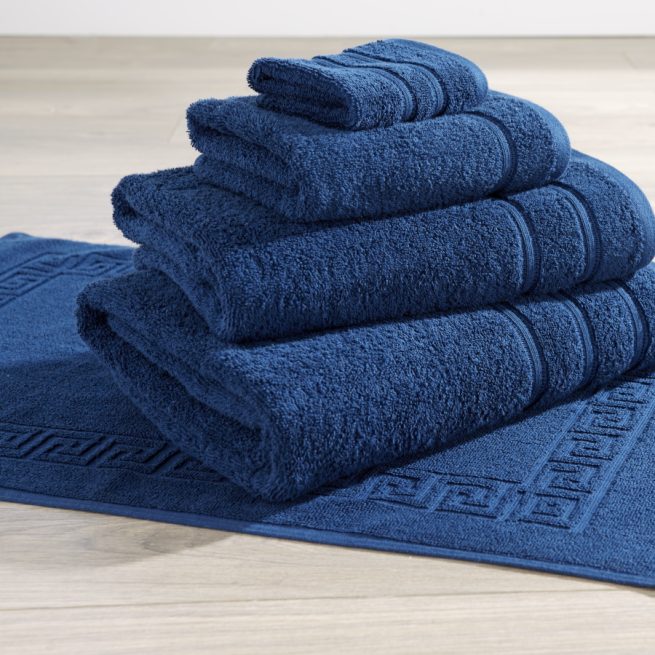 navy Eclipse towels